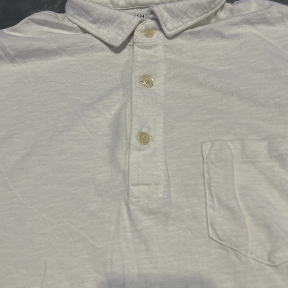 Banana republic Mens Purple Polo Shirt Short Sleeve Chest Pocket Cotton Casual M